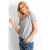 T-shirt Damski Model RV-TS-4838.42P Grey - BFG