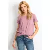 T-shirt Damski Model RV-TS-4838.54P Dark Pink - BFG