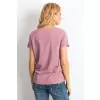 T-shirt Damski Model RV-TS-4838.54P Dark Pink - BFG