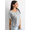 T-shirt Damski Model RV-TS-4693.20 Grey - BFG