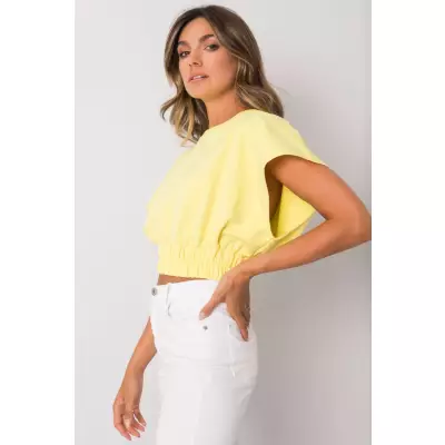 Bluza Damska Model FA-BL-7111.66P Light Yellow - Fancy