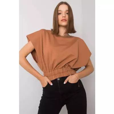 Bluza Damska Model FA-BL-7111.66P Light Brown - Fancy