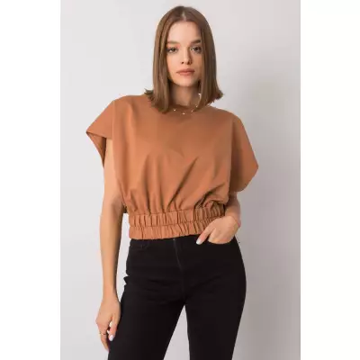 Bluza Damska Model FA-BL-7111.66P Light Brown - Fancy