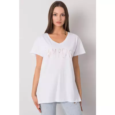 T-shirt Damski Model FA-TS-7198.27P White - Fancy