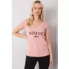 T-shirt Damski Model FA-TS-7161.32P Light Pink - Fancy