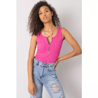 Koszulka Top MOdel DHJ-TP-13287.36P Pink - Italy Moda