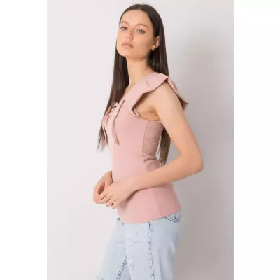 Bluzka Model DHJ-BZ-13301.34P Light Pink - Italy Moda