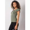 Bluzka Model DHJ-BZ-13301.34P Khaki - Italy Moda