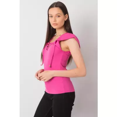 Bluzka Model DHJ-BZ-13301.34P Pink - Italy Moda