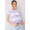 T-shirt Damski Model DHJ-TS-11280-1.10 Light Violet - Italy Moda