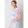 T-shirt Damski Model DHJ-TS-11280-1.10 Light Violet - Italy Moda