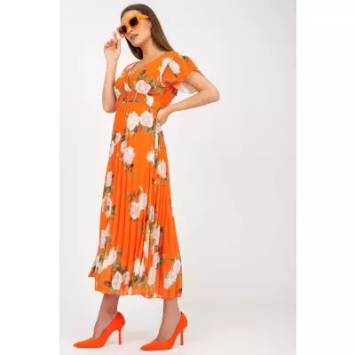 Sukienka Model DHJ-SK-15722.67P Orange - Italy Moda