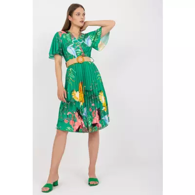 Sukienka Model DHJ-SK-15817.32 Green - Italy Moda