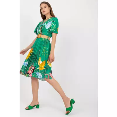 Sukienka Model DHJ-SK-15817.32 Green - Italy Moda