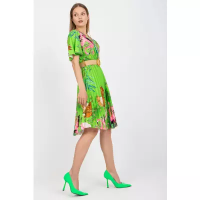 Sukienka Model DHJ-SK-15817.32 Light Green - Italy Moda