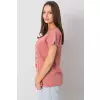 T-shirt Damski Model FA-TS-7196.74P Dark Pink - Fancy