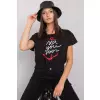 T-shirt Damski Model FA-TS-7196.74P Black - Fancy