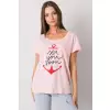 T-shirt Damski Model FA-TS-7196.74P Light Pink - Fancy