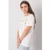 T-shirt Damski Model FA-TS-7121.88P Ecru - Fancy