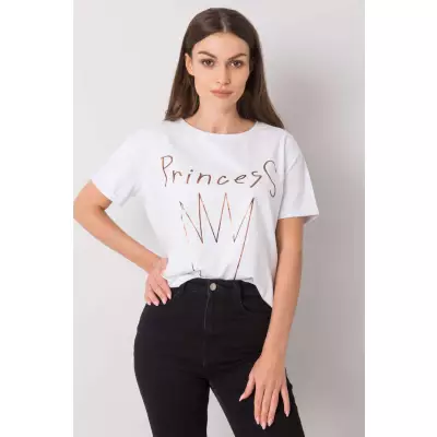 T-shirt Damski Model FA-TS-7121.88P White - Fancy