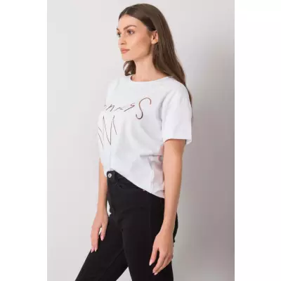 T-shirt Damski Model FA-TS-7121.88P White - Fancy