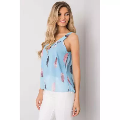 Koszulka Top Model DHJ-TP-13327.06P Light Blue - Italy Moda