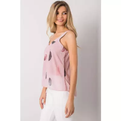 Koszulka Top Model DHJ-TP-13327.06P Light Pink - Italy Moda