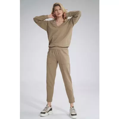 Bluza Damska Model M799 Beige - Figl