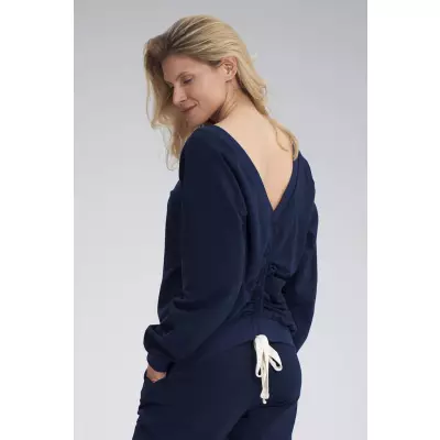 Bluza Damska Model M799 Navy - Figl