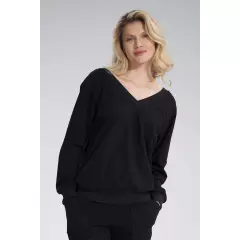 Bluza Damska Model M799 Black - Figl