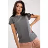 T-shirt Damski Model RV-TS-4623.56 Dark Grey - BFG