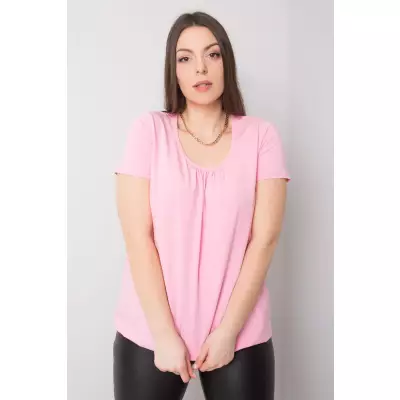 T-shirt Damski Model RV-TS-6320.85P Pink - BFG