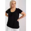 T-shirt Damski Model RV-TS-6320.85P Black - BFG