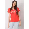 T-shirt Damski Model FA-TS-7142.37P Red - Fancy