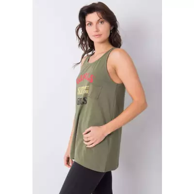 Koszulka Top Model FA-TP-6871.78P Khaki - Fancy