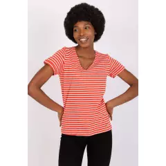 T-shirt Damski Model D16054M02431A Dark Orange - Stitch&Soul