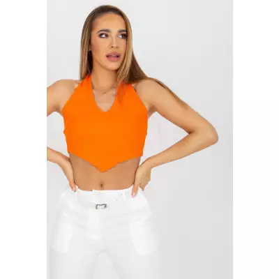 Koszulka Top Model RV-TP-8012.18 Orange - Rue Paris