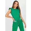 Bluzka Model FN-BZ-4592.12 Green - Rue Paris