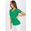 Bluzka Model RV-BZ-7986.74 Green - Rue Paris