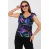 Koszulka Top Model WN-TP-1482-1.25 Black - Rue Paris