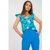 Koszulka Top Model WN-TP-1482-2.36 Blue - Rue Paris