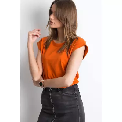 T-shirt Damski Model RV-TS-4833.93P Dark Orange - BFG