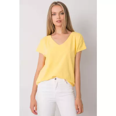 T-shirt Damski Model RV-TS-4832.01P Yellow - BFG