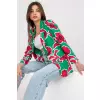 Marynarka Model DHJ-MA-15621-2.25X Green/Pink - Italy Moda