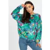 Bluza Damska Model RV-BL-8124.51 Green - Rue Paris