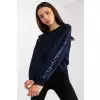 Bluza Damska Model RV-BL-8067.88 Navy - Rue Paris