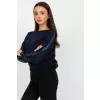 Bluza Damska Model RV-BL-8067.88 Navy - Rue Paris