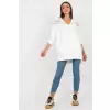 Bluza Damska Model RV-BL-8057.53 Ecru - Rue Paris