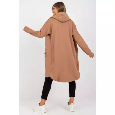 Bluza Damska Model RV-BL-4858-1.99P Light Brown - Rue Paris