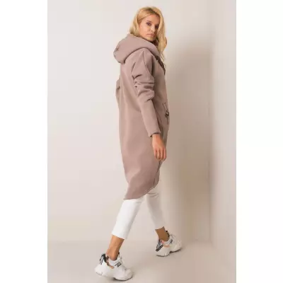 Bluza Damska Model RV-BL-4858-1.99P Dark Beige - Rue Paris